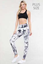 Load image into Gallery viewer, Plus Size Tie Dye Legging
