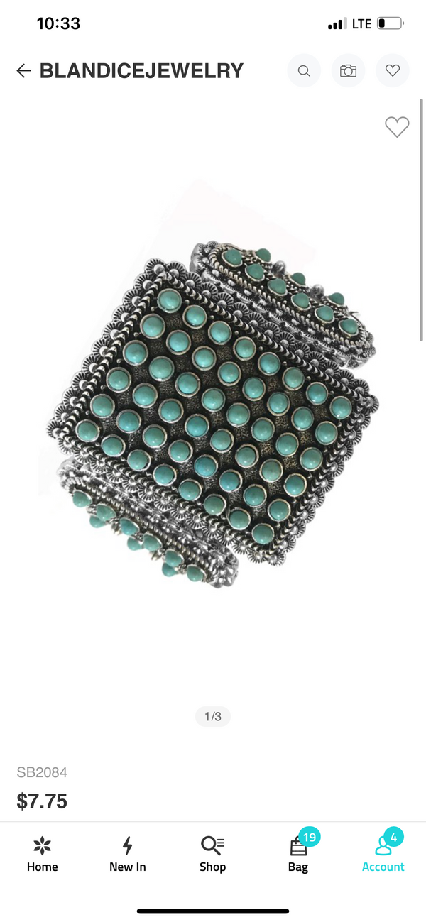 Textured Western stretch Bracelet