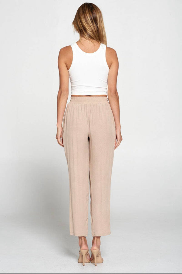 Pleated Trousers with Pockets