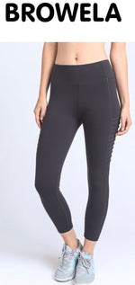 Load image into Gallery viewer, MB1714 Charcoal Grey Leggings