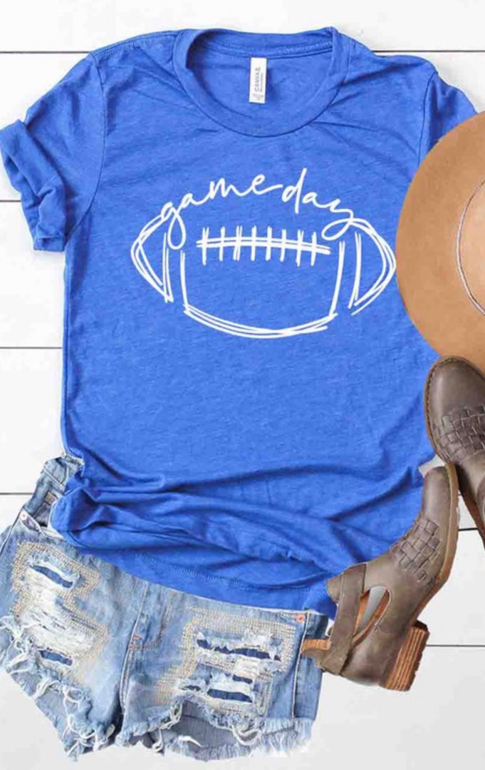 Game Day Football T-shirt - PLUS SIZE