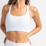 Load image into Gallery viewer, Plus Size Sport’s Bra - WHITE