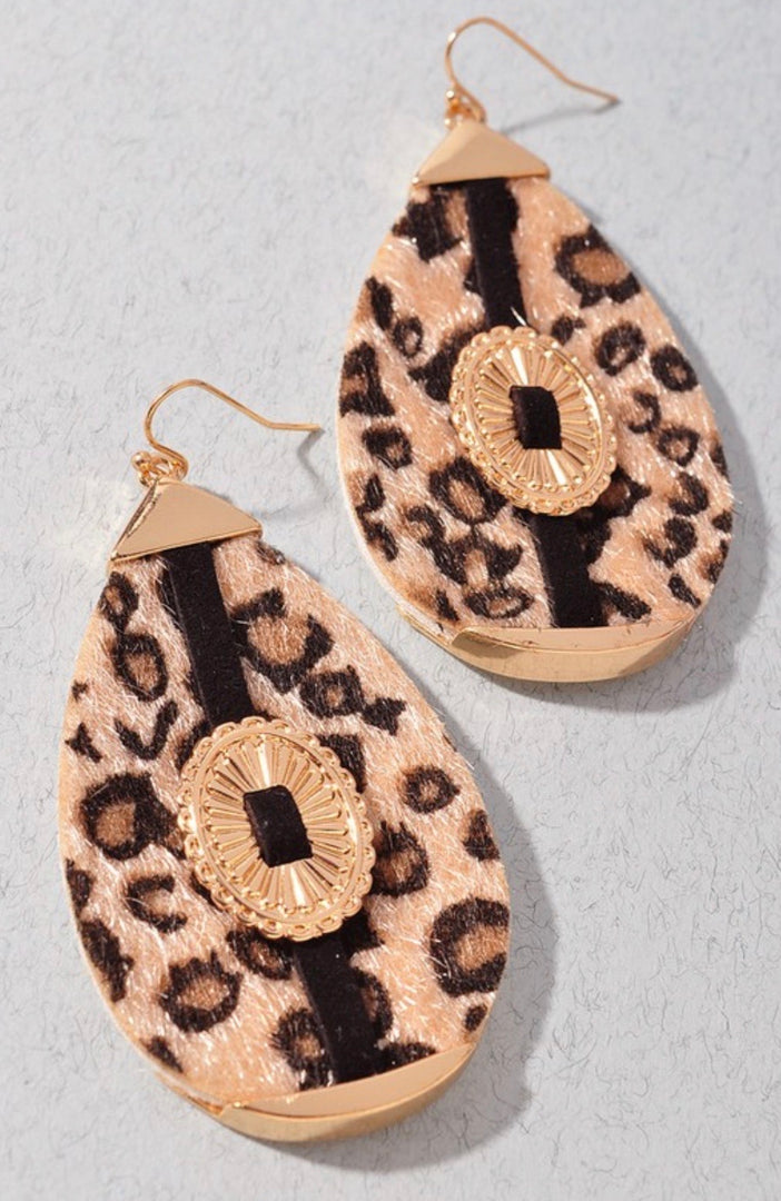 Concho Accent Earrings