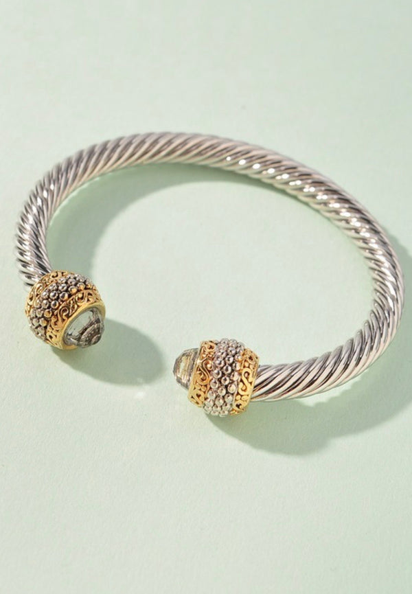 Multi Tone Cuff bracelet