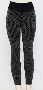 Load image into Gallery viewer, Textured Honeycomb high waist leggings
